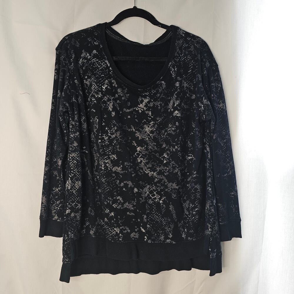 Jane+ Delancey Long Sleeve Crewneck  Sweashirt size Midium